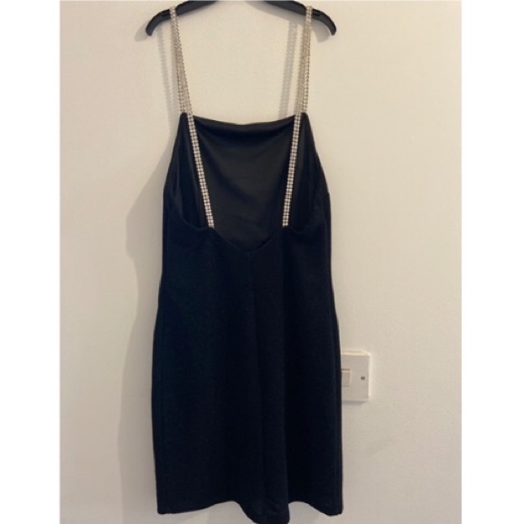 Forever 21 Black Diamond Strap Dress - Picture 2 of 4